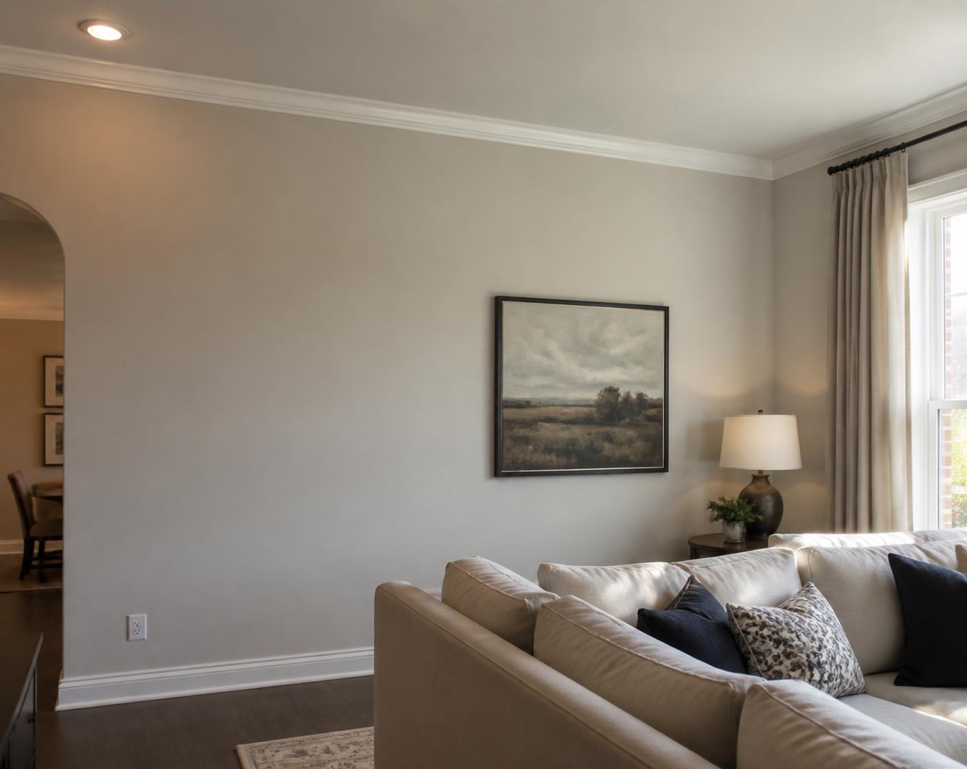Finished drywall and texture work in an Oklahoma City home